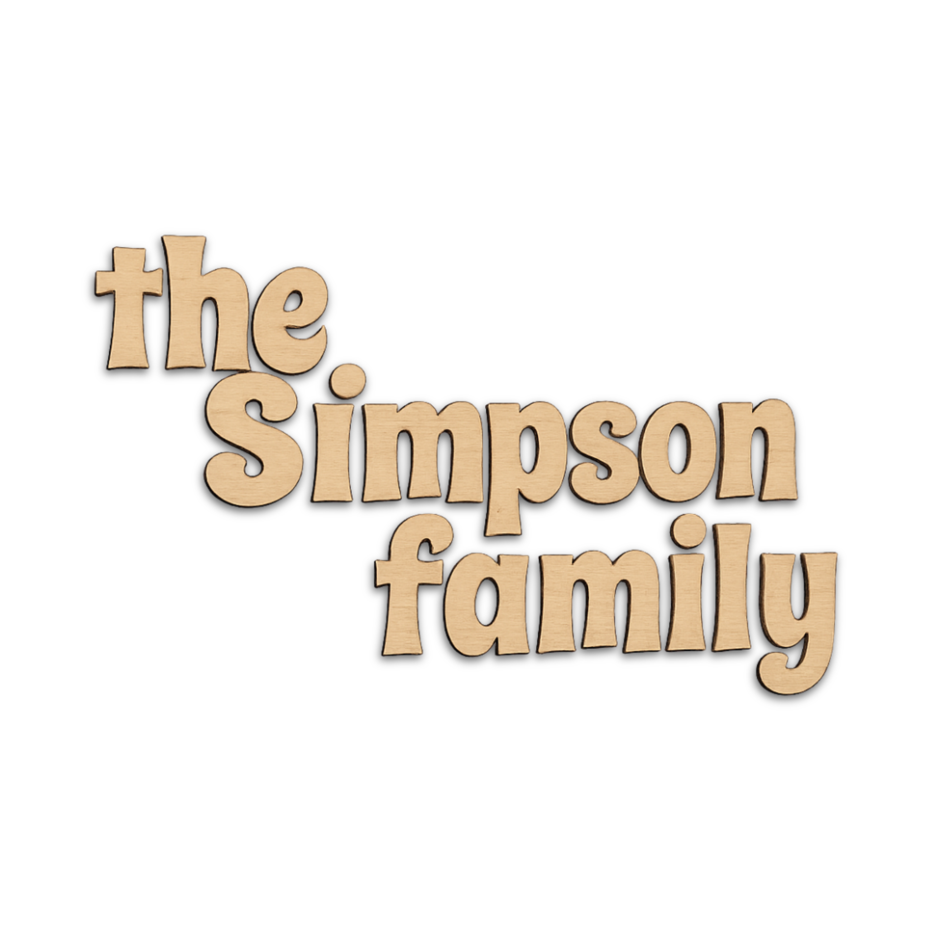 Hardly Laser™ Custom Nursery Wooden Name Sign – Personalized Baby Wall Decor