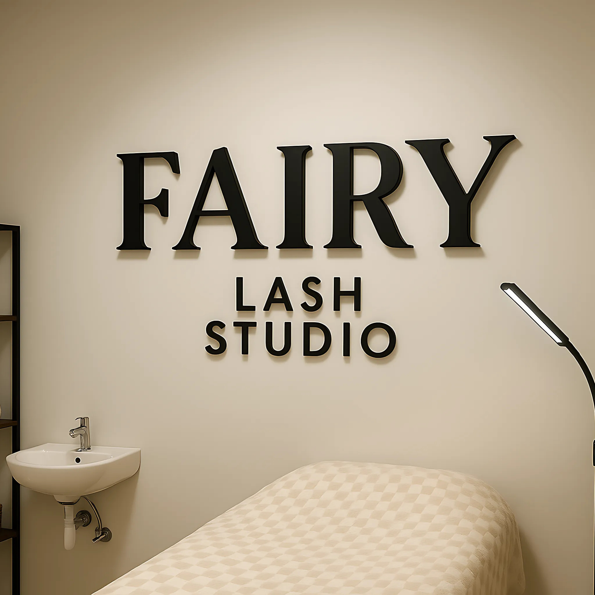 Hardly Laser™ Custom Engraved Business Logo Wall Sign – Rustic & Modern Personalized Branding Décor for Storefronts, Reception Areas, Studios & Cafés